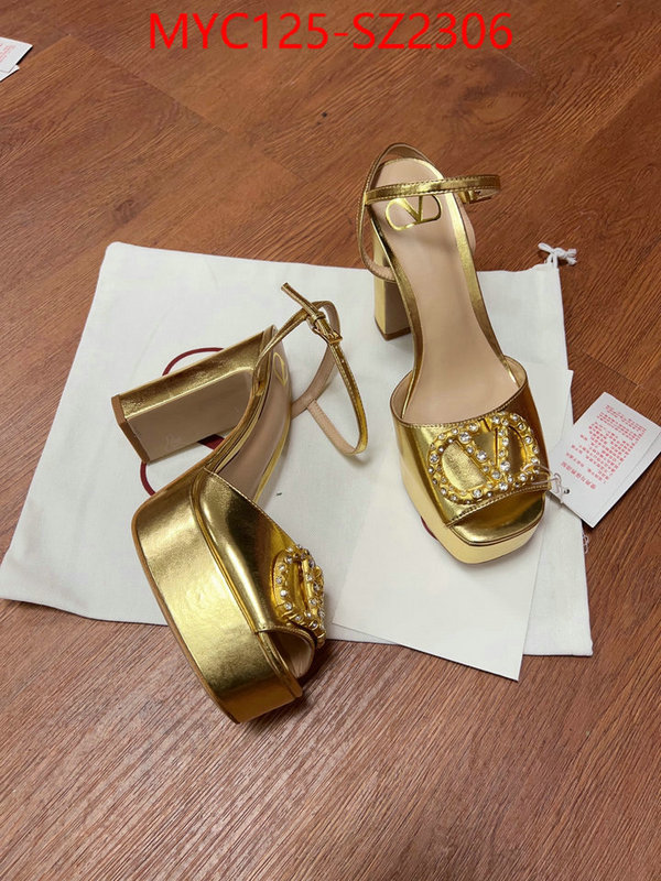 Women Shoes-Valentino best knockoff ID: SZ2306 $: 125USD