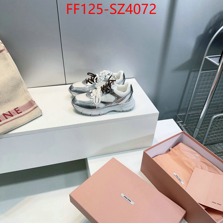 Women Shoes-Miu Miu best quality replica ID: SZ4072 $: 125USD