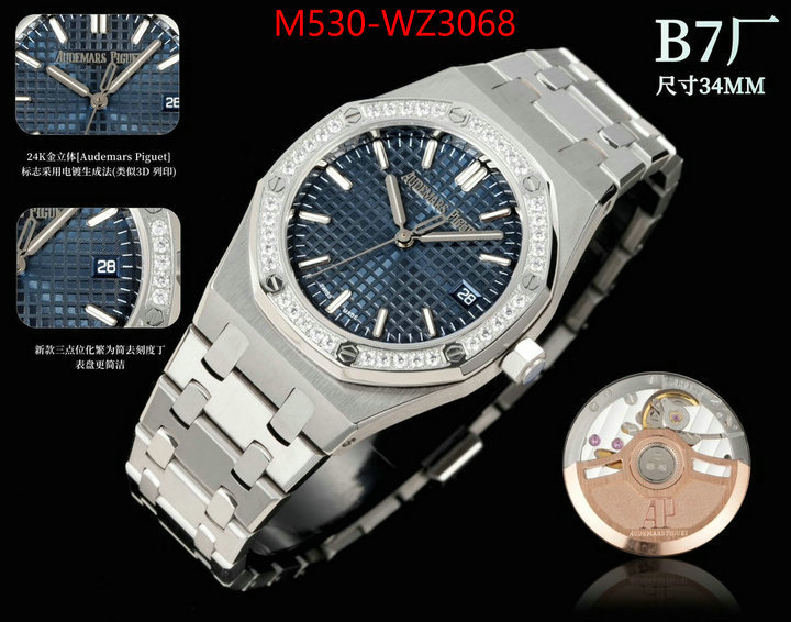 Watch(TOP)-Audemars Piguet luxury cheap replica ID: WZ3068 $: 530USD-shoes yupoo Watch(TOP)-Audemars Piguet luxury cheap replica ID: WZ3068 $: 530USD