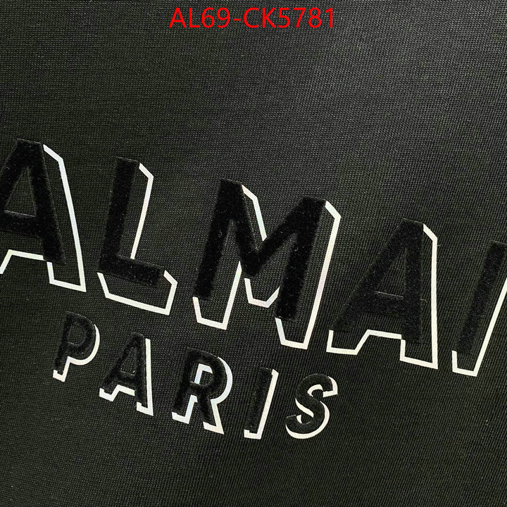 Clothing-Balmain high quality happy copy ID: CK5781 $: 69USD