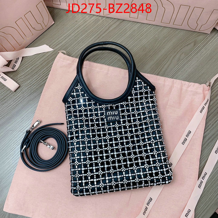 Miu Miu Bags(TOP)-Handbag- best quality fake ID: BZ2848 $: 275USD,