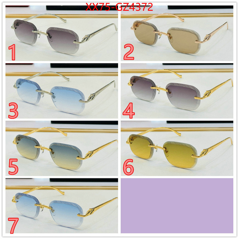 Glasses-Cartier only sell high-quality ID: GZ4372 $: 75USD