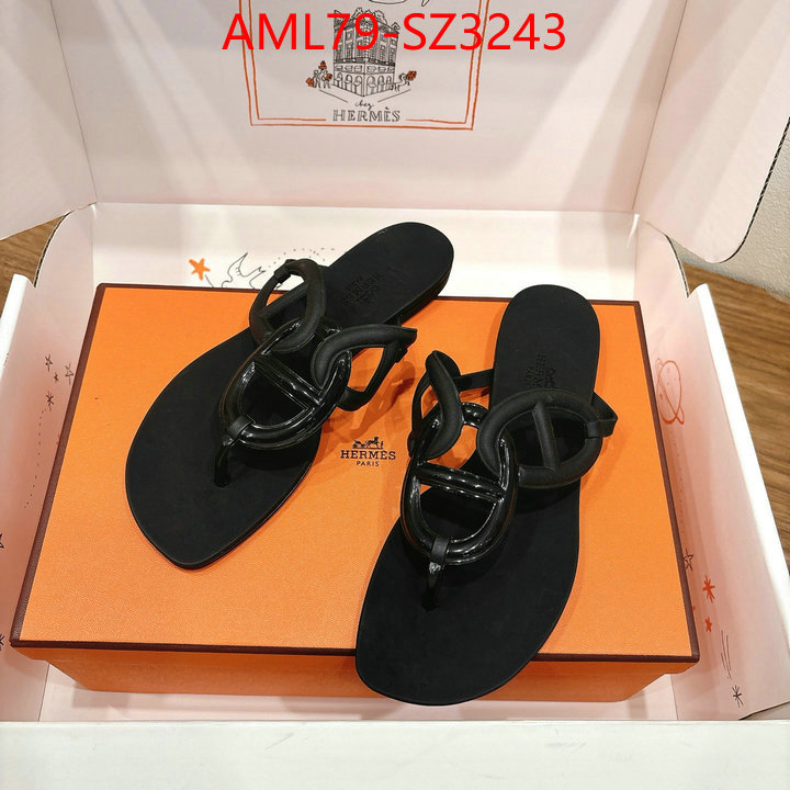 Women Shoes-Hermes designer 1:1 replica ID: SZ3243 $: 79USD