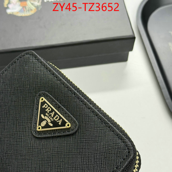 Prada Bags(4A)-Wallet wholesale replica ID: TZ3652 $: 45USD,