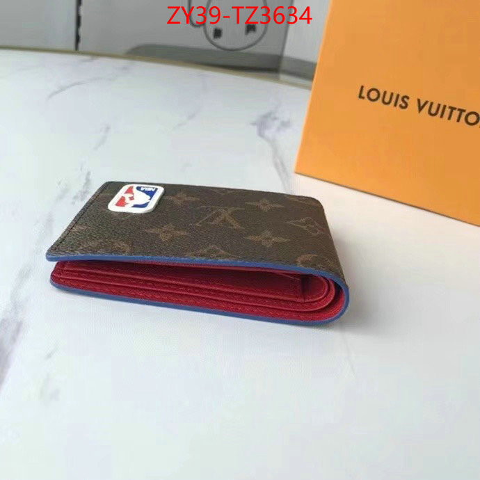 LV Bags(4A)-Wallet best like ID: TZ3634 $: 39USD,