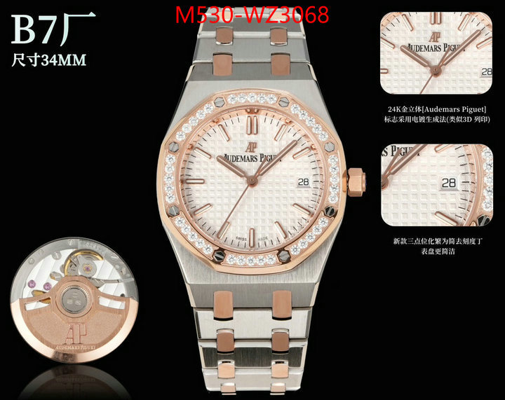 Watch(TOP)-Audemars Piguet luxury cheap replica ID: WZ3068 $: 530USD-shoes yupoo Watch(TOP)-Audemars Piguet luxury cheap replica ID: WZ3068 $: 530USD