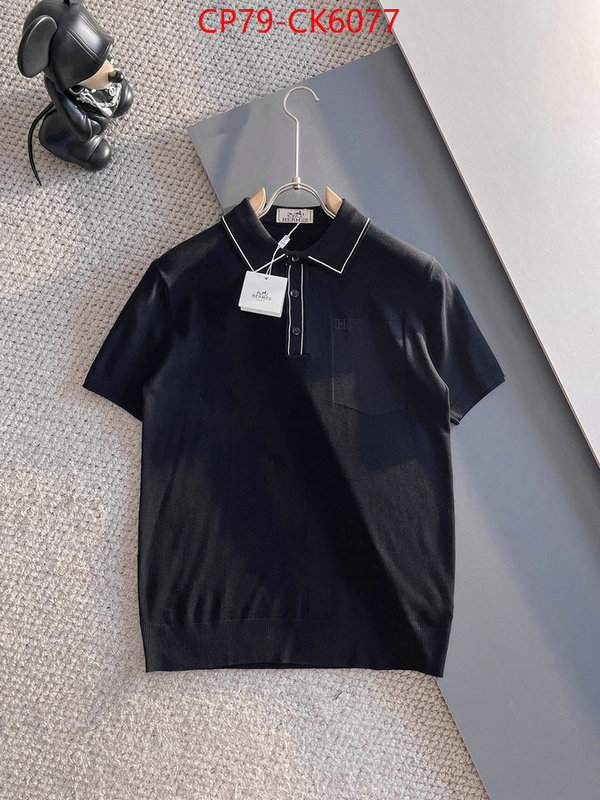 Clothing-Hermes replica 1:1 high quality ID: CK6077 $: 79USD