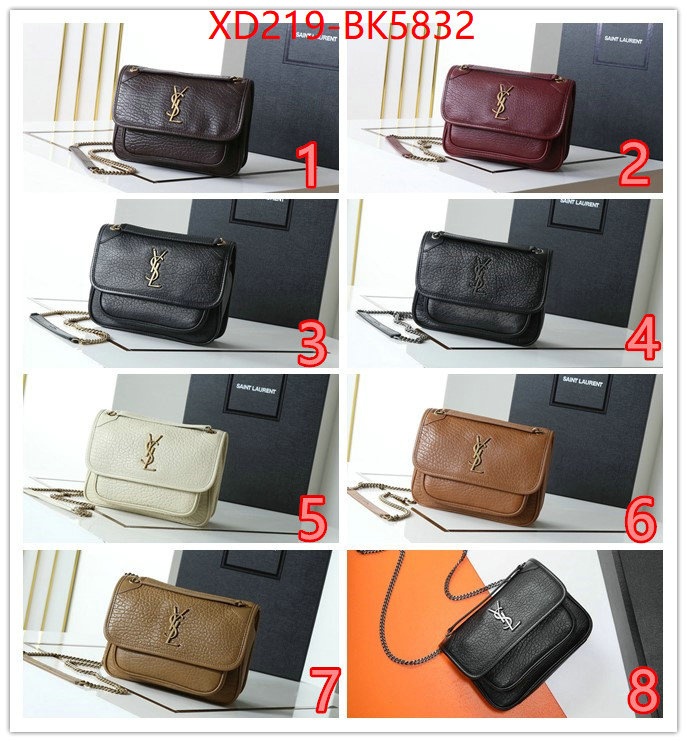 YSL Bags(TOP)-Niki Series mirror copy luxury ID: BK5832 $: 219USD,