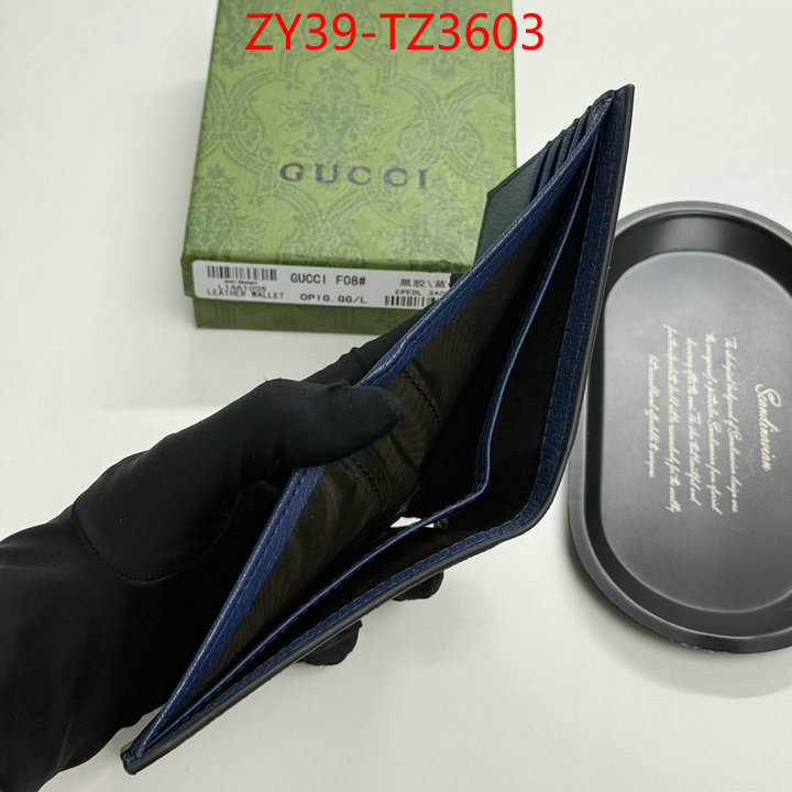 Gucci Bags(4A)-Wallet- 2024 replica wholesale cheap sales online ID: TZ3603 $: 39USD,