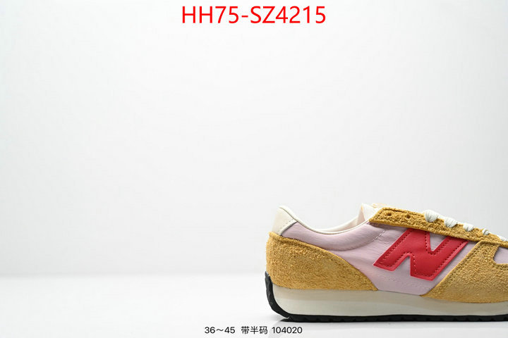 Men Shoes-New Balance where can you buy replica ID: SZ4215 $: 75USD