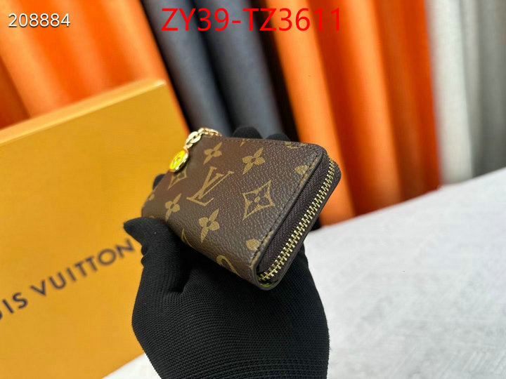 LV Bags(4A)-Wallet cheap ID: TZ3611 $: 39USD,