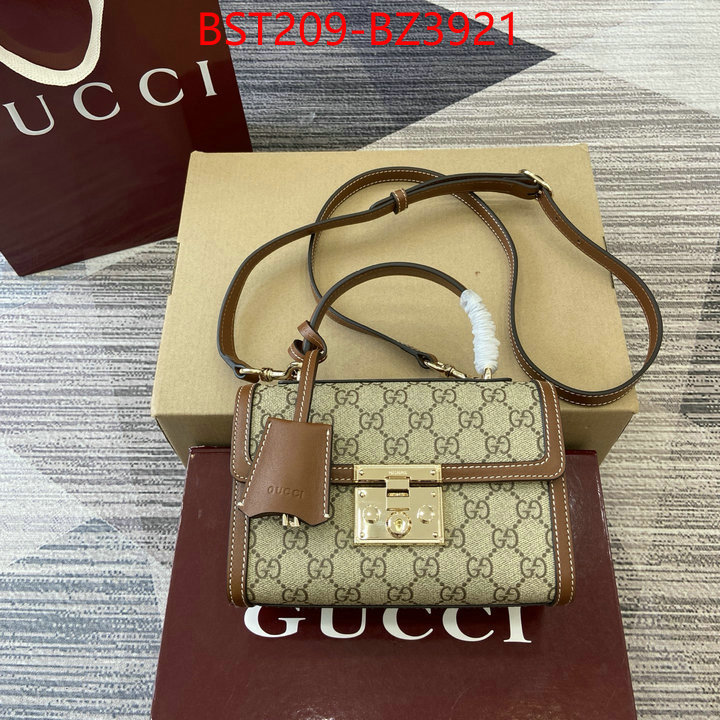 Gucci Bags(TOP)-Padlock- replica 2024 perfect luxury ID: BZ3921 $: 209USD,