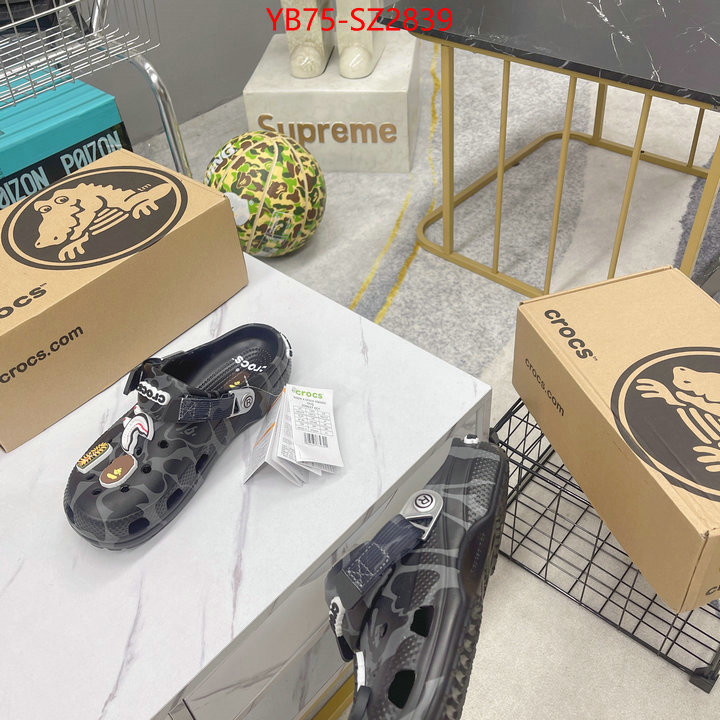 Men Shoes-Crocs replica aaaaa designer ID: SZ2839 $: 75USD