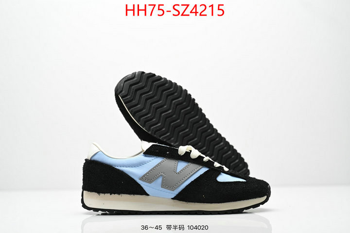 Men Shoes-New Balance where can you buy replica ID: SZ4215 $: 75USD