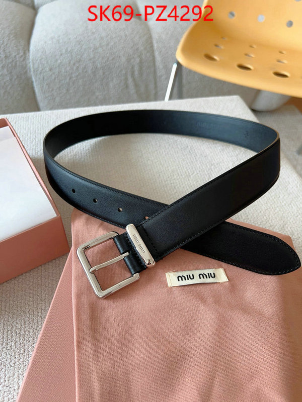 Belts-MIU MIU buy aaaaa cheap ID: PZ4292 $: 69USD