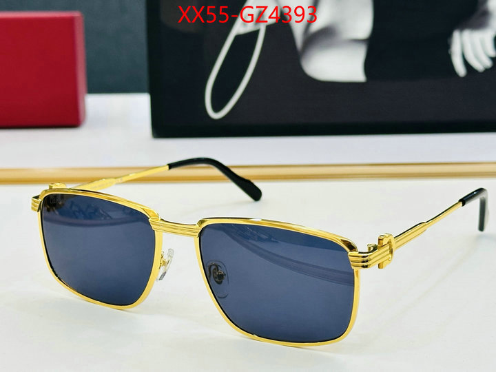 Glasses-Cartier luxury fake ID: GZ4393 $: 55USD