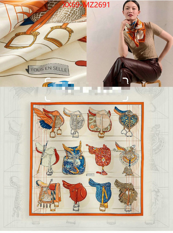 Scarf-Hermes the quality replica ID: MZ2691 $: 69USD