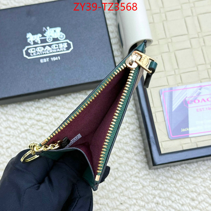 Coach Bags(4A)-Wallet high quality replica ID: TZ3568 $: 39USD,