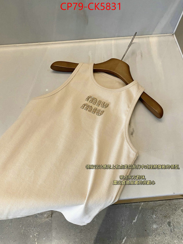 Clothing-MIU MIU cheap high quality replica ID: CK5831 $: 79USD