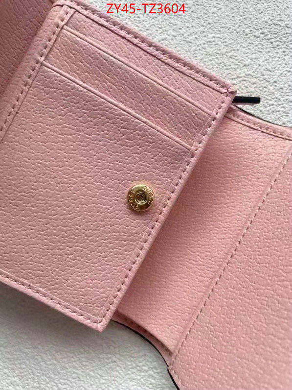 Gucci Bags(4A)-Wallet- top quality replica ID: TZ3604 $: 45USD,