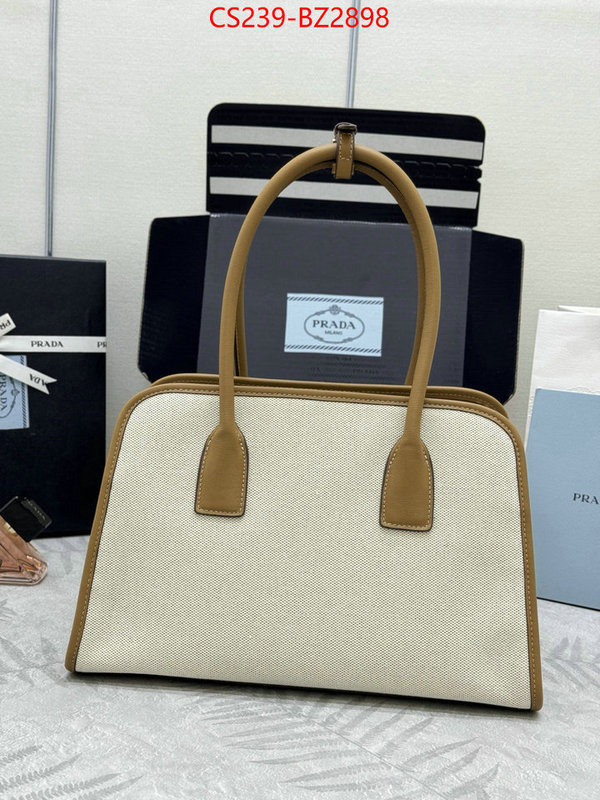 Prada Bags(TOP)-Handbag- luxury cheap replica ID: BZ2898 $: 239USD,