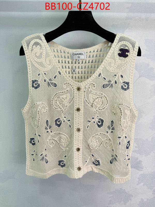 Clothing-Chanel designer 1:1 replica ID: CZ4702 $: 100USD