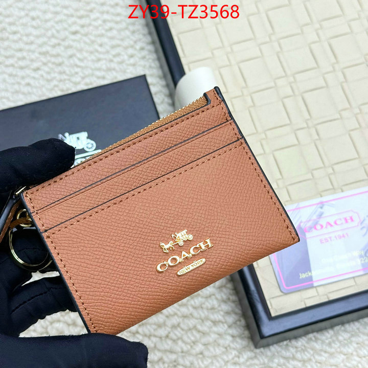Coach Bags(4A)-Wallet high quality replica ID: TZ3568 $: 39USD,