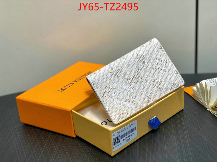 LV Bags(TOP)-Wallet outlet sale store ID: TZ2495 $: 65USD,