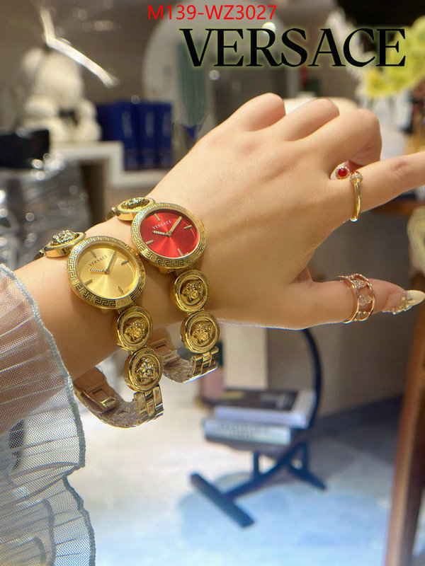 Watch(4A)-Versace 2024 luxury replicas ID: WZ3027 $: 139USD
