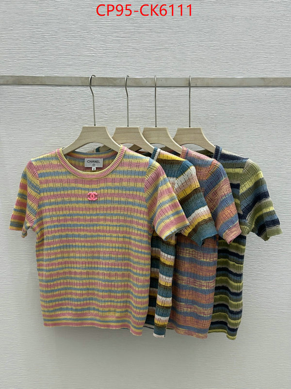 Clothing-Chanel fake aaaaa ID: CK6111 $: 95USD