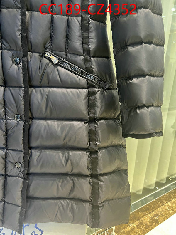 Down jacket Women-Moncler wholesale sale ID: CZ4352 $: 189USD