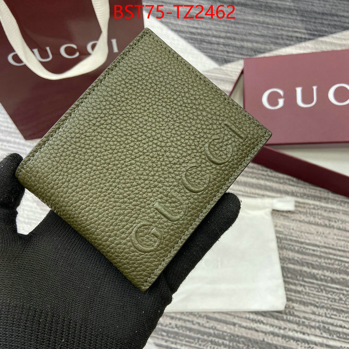 Gucci Bags(TOP)-Wallet- can you buy knockoff ID: TZ2462 $: 75USD,