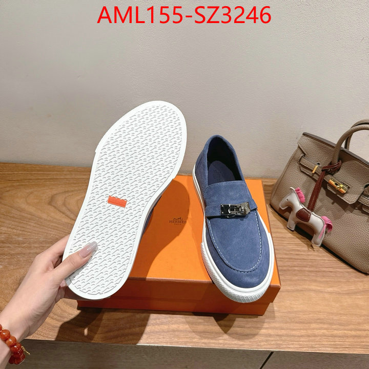 Men Shoes-Hermes replica wholesale ID: SZ3246 $: 155USD