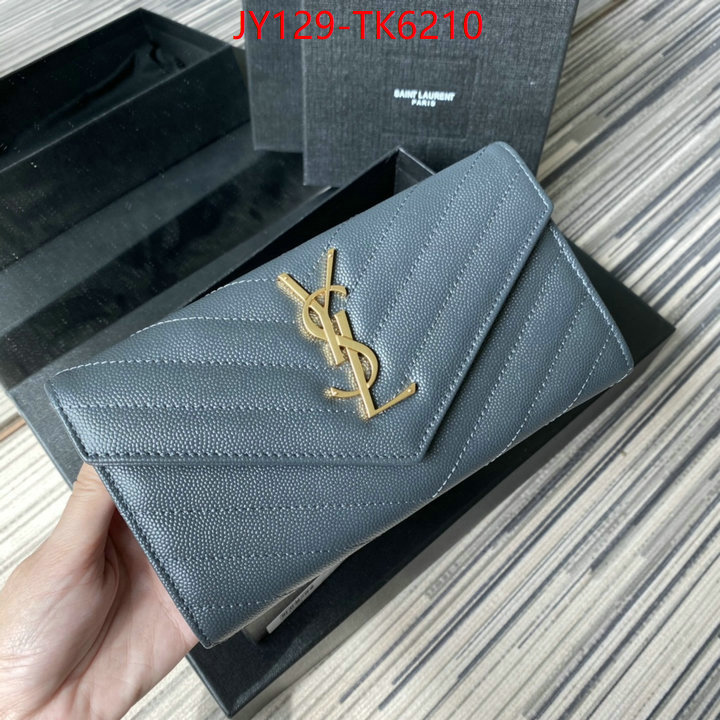 YSL Bags(TOP)-Wallet- online from china ID: TK6210 $: 129USD,
