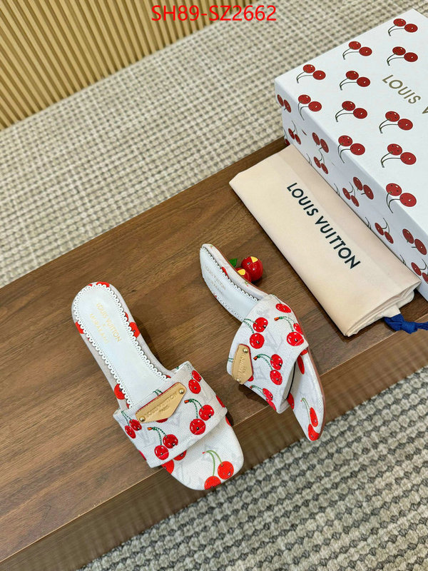 Women Shoes-LV the quality replica ID: SZ2662 $: 89USD