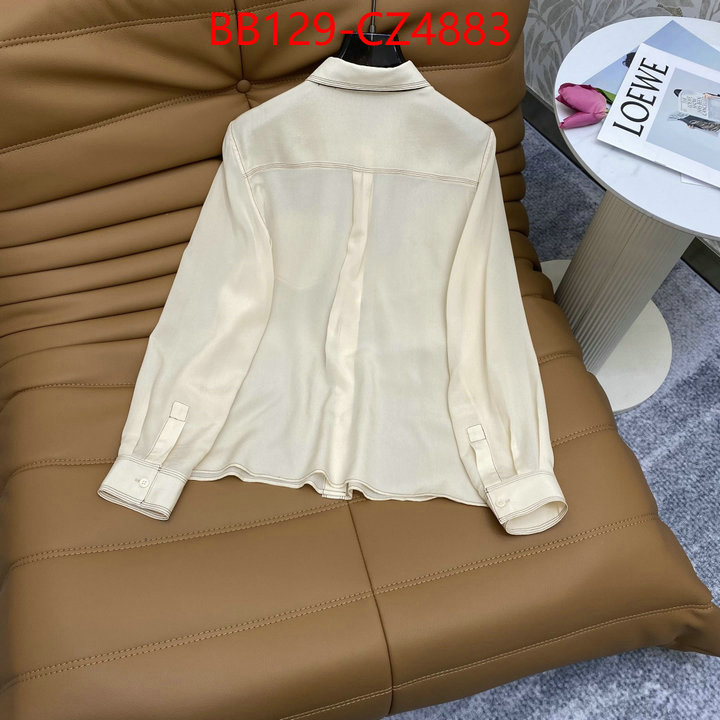Clothing-Fendi top quality website ID: CZ4883 $: 129USD