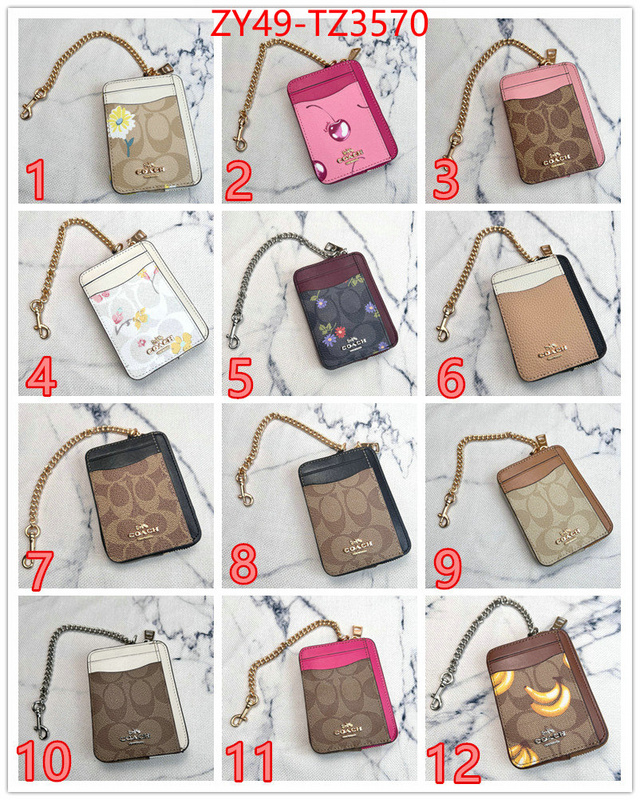 Coach Bags(4A)-Wallet perfect ID: TZ3570 $: 49USD,