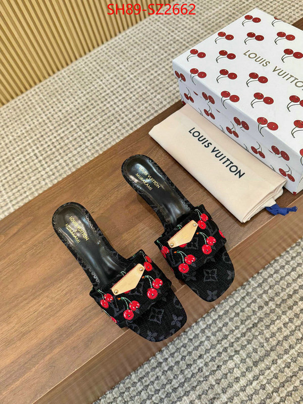 Women Shoes-LV the quality replica ID: SZ2662 $: 89USD
