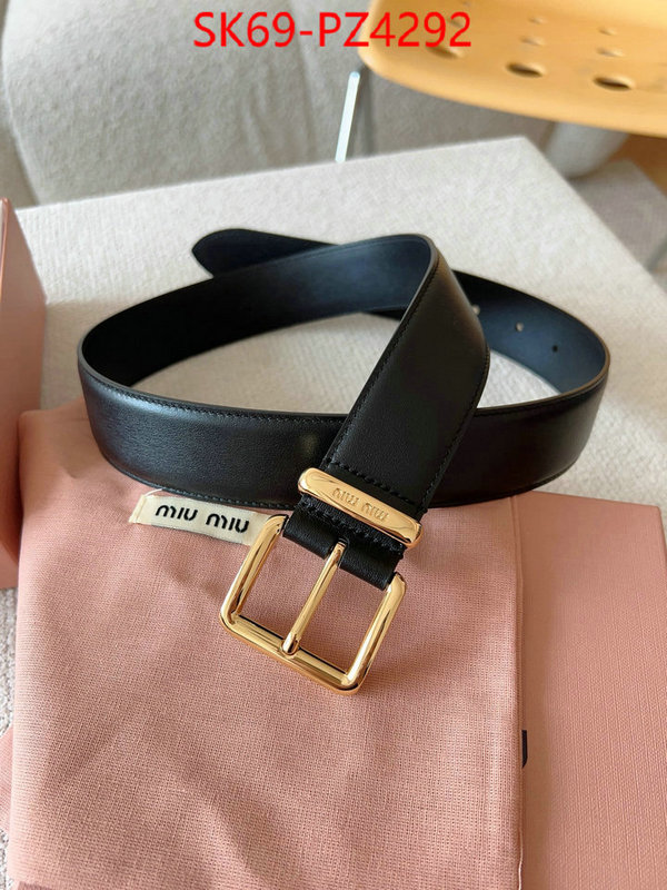 Belts-MIU MIU buy aaaaa cheap ID: PZ4292 $: 69USD