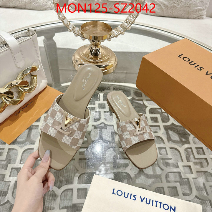 Women Shoes-LV high quality replica designer ID: SZ2042 $: 125USD