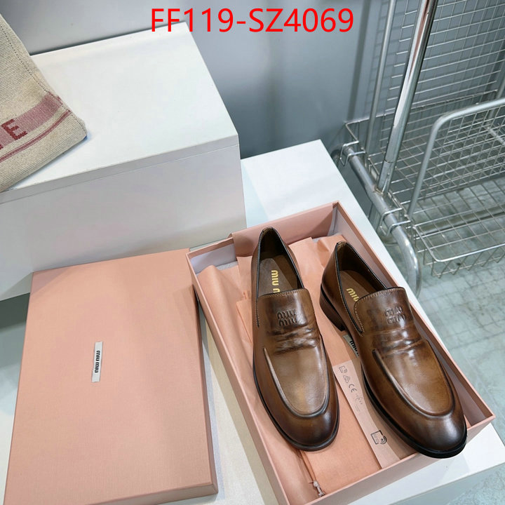 Women Shoes-Miu Miu 2024 replica wholesale cheap sales online ID: SZ4069 $: 119USD