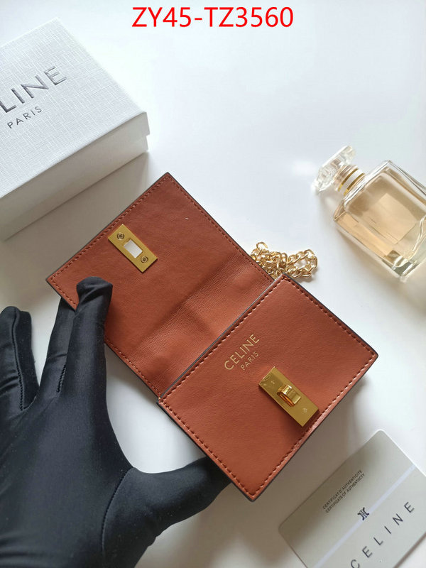 CELINE Bags(4A)-Wallet highest product quality ID: TZ3560 $: 45USD,