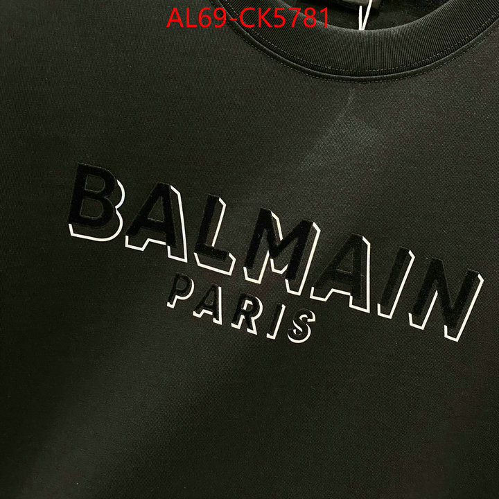 Clothing-Balmain high quality happy copy ID: CK5781 $: 69USD