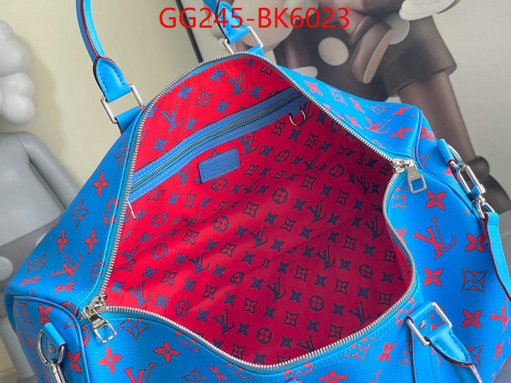 LV Bags(TOP)-Keepall BandouliRe 45-50- fake cheap best online ID: BK6023 $: 245USD,