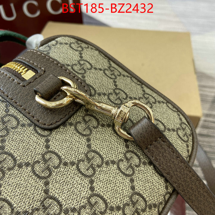 Gucci Bags(TOP)-Crossbody- high quality designer replica ID: BZ2432 $: 185USD,
