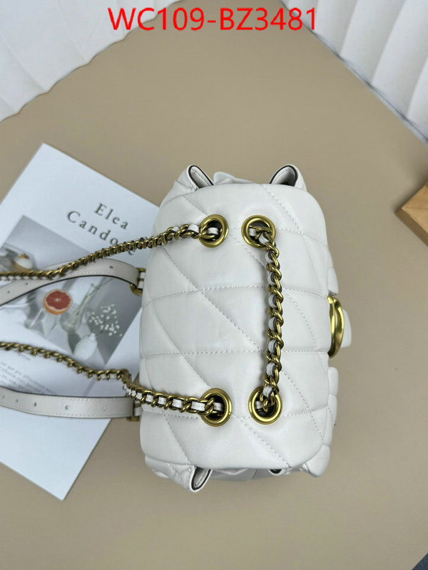 Coach Bags(4A)-Backpack- designer ID: BZ3481 $: 109USD,