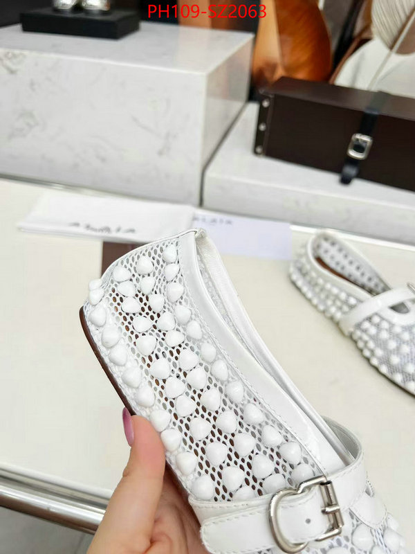 Women Shoes-ALAIA buy high-quality fake ID: SZ2063 $: 109USD