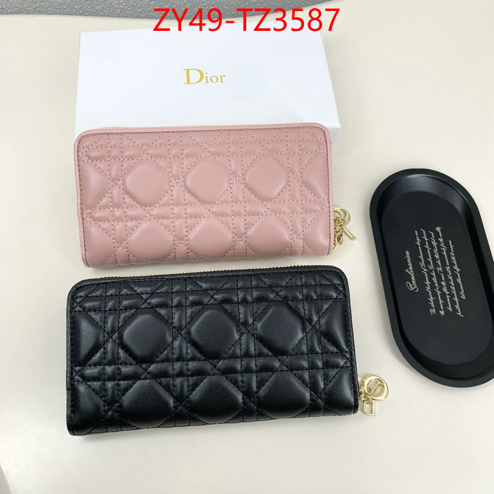 Dior Bags(4A)-Wallet- top quality replica ID: TZ3587 $: 49USD,