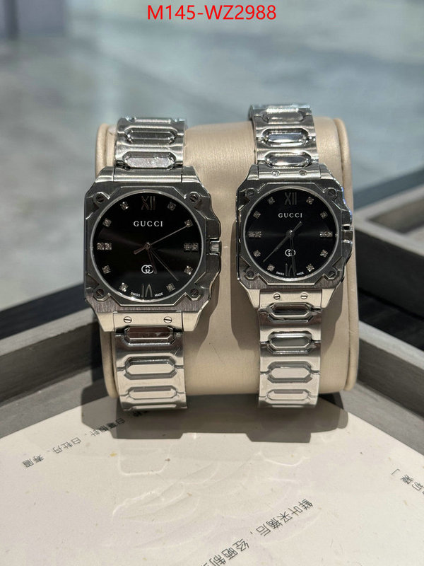 Watch(4A)-Gucci aaaaa+ quality replica ID: WZ2988 $: 145USD