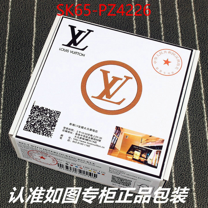 Belts-LV luxury cheap ID: PZ4226 $: 65USD
